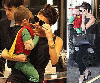 Victoria Has Her Sidekick Robin For The Day