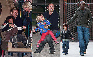 Heidi and Seal Play Around LA