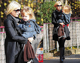 Photos of Gwyneth Paltrow Picking Up Moses Martin From School