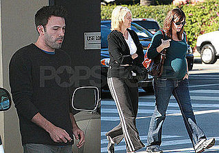 Jennifer Spends Some Pre-Baby QT With Mom Affleck