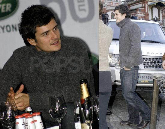 Orlando Bloom in Russia