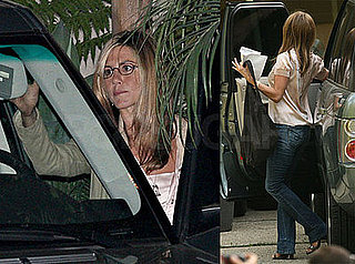 Photos of Jennifer Aniston at Office in Los Angeles, Quotes From New York Times Interview, Rumor That Angelina Seduced Brad
