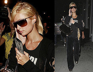 Paris Hilton Touches Up Her Tan, Avoid Benji Madden Questions, in LA