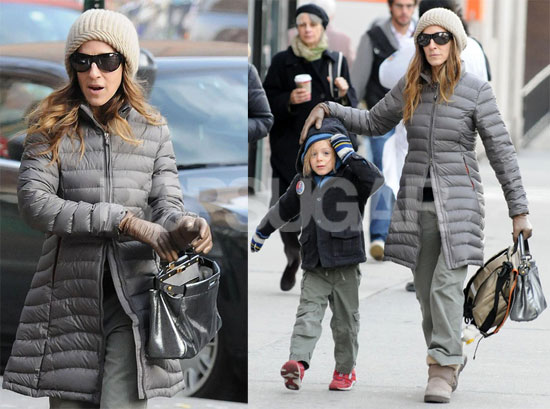 Sarah Jessica in a Coat