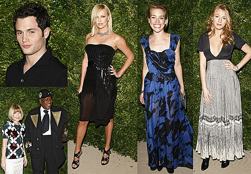 Photos of Blake Lively, Penn Badgley, Charlize Theron, Anna Wintour and More at CDFA/Vogue Fashion Fund Party