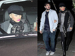 Photos of Christina Aguilera and Jordan Bratman Leaving Osteria Mozza Photos of Christina Aguilera and Jordan Bratman Leaving Osteria Mozza