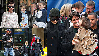 Photos of The Beckham Family And The Cruise Family Together in NYC For Thanksgiving