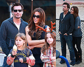 Photos of Kate Beckinsale, Lily Sheen, Len Wiseman at the Park in LA