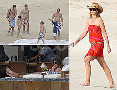 Photos of Cindy Crawford In a Bikini and On the Beach in Mexico With Rande Gerber and Her Family