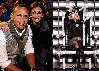 Photos of Alex Rodriguez At Madonna Concert