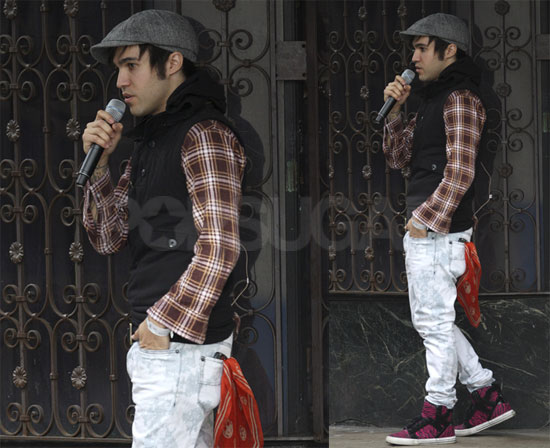 Pete Wentz at Work