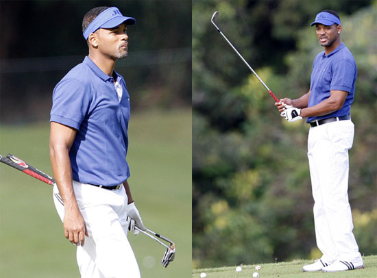 Will Smith Golfing