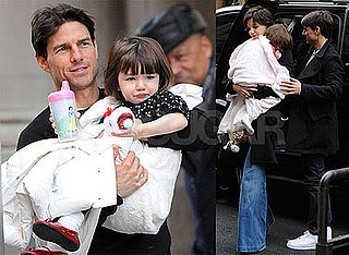 Photos of Tom Cruise, Katie Holmes, and Suri Cruise out in NYC