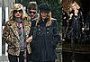 Photos of Kate Moss Arriving to Watch Britney Spears on the X Factor