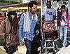 Photos of Jessica Alba and Cash Warren at LAX
