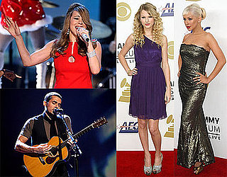 2009 Grammy Nominees, Photos of Nomination Event Including John Mayer, Christina Aguilera, Mariah Carey
