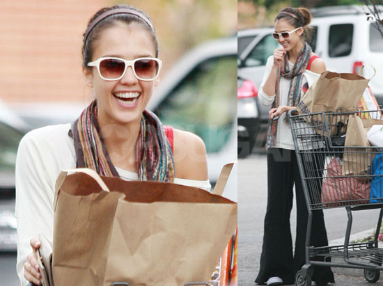 Jessica Having Fun Shopping