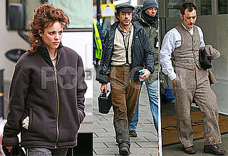 Photos of Rachel McAdams on the Set of Sherlock Holmes