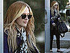 Photos of Ashlee Simpson Changing Hair Color at Salon