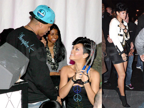 Rihanna and Chris Brown