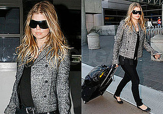 Photos of Fergie at LAX