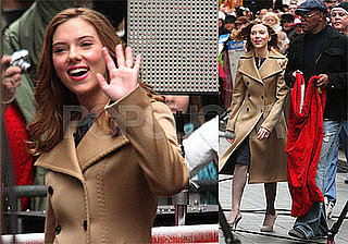 Photos of Scarlett Johansson and Samuel L. Jackson and Interview Quotes From Spirit Press Conference