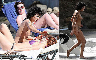 Topless Photos of Amy Winehouse On Beach in St. Lucia