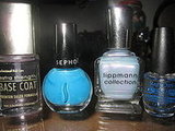 Photos: Crazy For Blue (Lippmann + Sephora Polish)