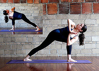 Revolved Side Angle With Prayer Hands