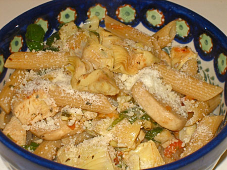 Veggie Loaded Penne With White Wine Sauce Veggie Loaded Penne With White Wine Sauce