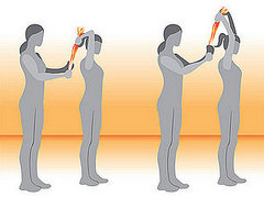Get Lifted: Tricep Extensions With a Towel Get Lifted: Tricep Extensions With a Towel