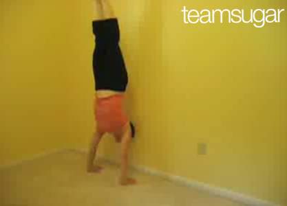 Home Work: Wall Handstand 