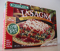 Food Review: Cedarlane Garden Lasagna