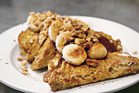 Banana Walnut French Toast