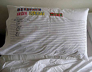 Love It or Leave It: People I've Slept With Pillowcase