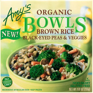Food Review: Amy's Brown Rice, Black-Eyed Peas & Veggies Bowl