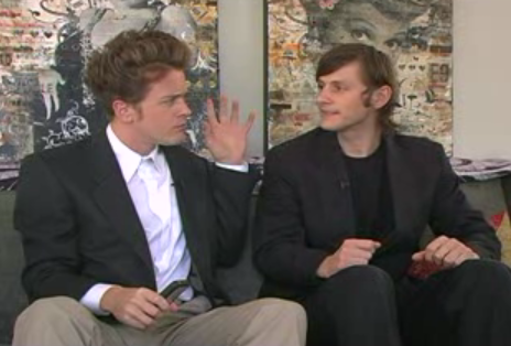 David Lynch and Crispin Glover = BFFs