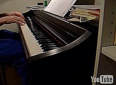 Super Mario Theme on Piano