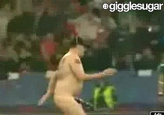 Streaker Disguises Himself as Referee