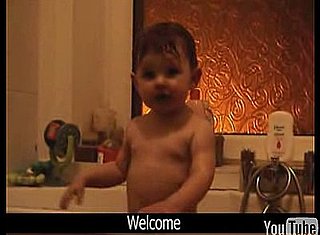 Baby Gives Speech From Bathtub