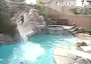 Doggie Slip 'n' Slide!