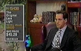 QVC Dude Rambles About Lava Lamp