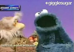 Cookie Monster on The Colbert Report Cookie Monster on The Colbert Report
