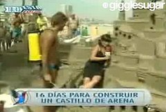 Keep This Reporter Away From Your Sand Castles Keep This Reporter Away From Your Sand Castles