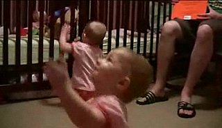 Cute Alert: Twins Go Crazy After "Goodnight, Moon"