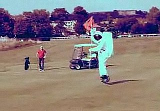 Golf Course Astronaut Prank