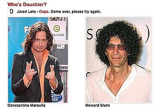 Play GiggleSugar's Game Who's Douchier?