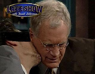 Guess Who Is Kissing David Letterman?