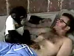 Chimp Plays Belly Bongo