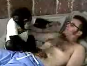 Chimp Plays Belly Bongo